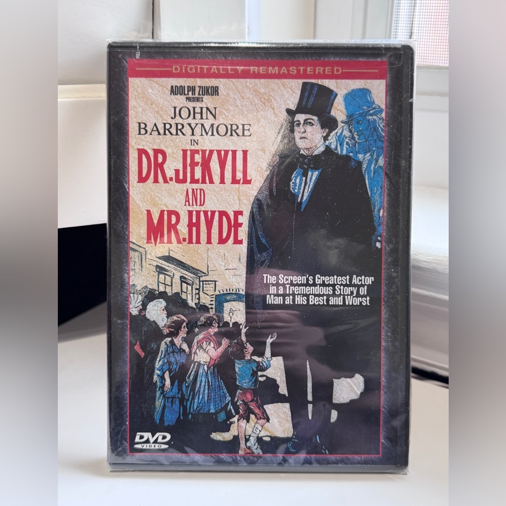🎬✨ Dr. Jekyll and Mr. Hyde – Sealed DVD | Starring John Barrymore ✨🎬